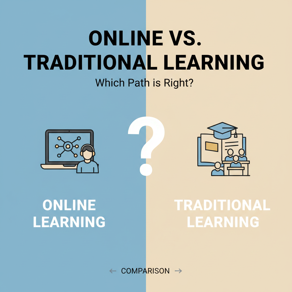 Online vs. Traditional Learning: Which Path is Right?