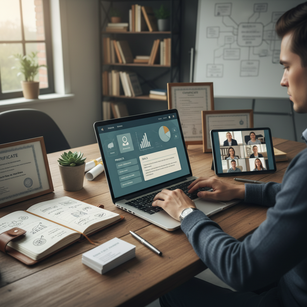 Building a Portfolio: Showcase Your Online Learning Achievements