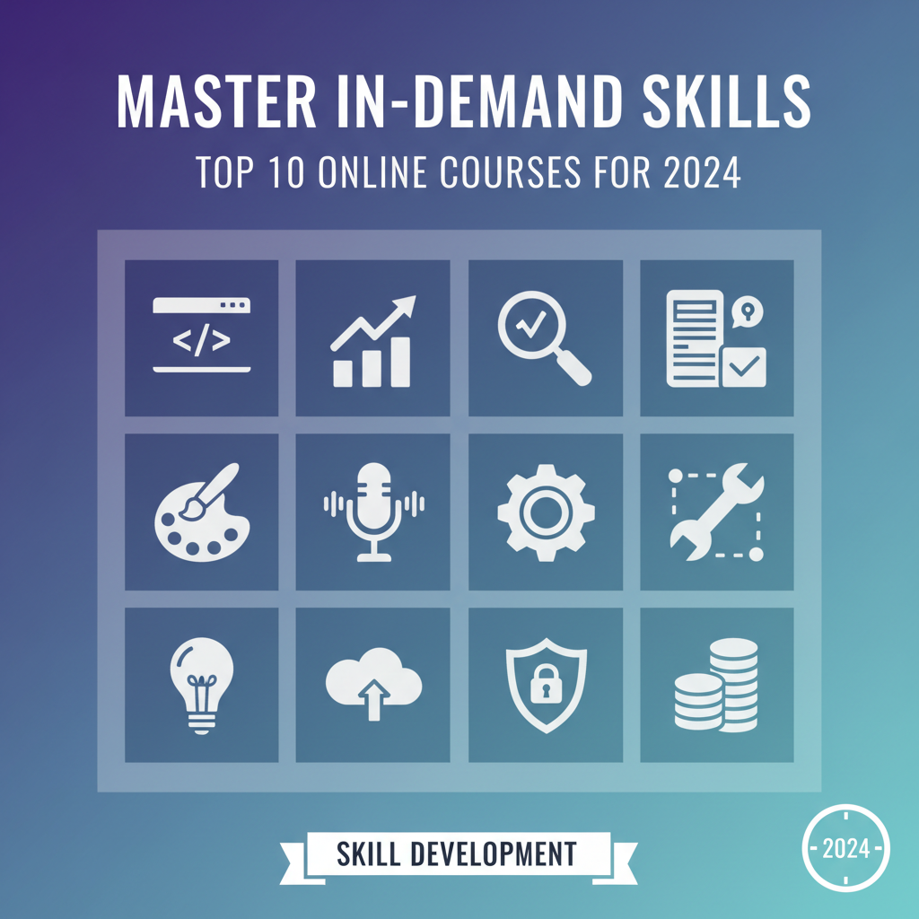 Master In-Demand Skills: Top 10 Online Courses for 2024