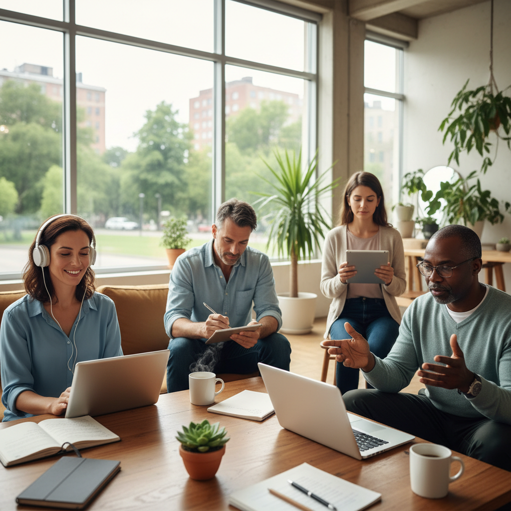 Online Courses: Boosting Mental Health & Well-being