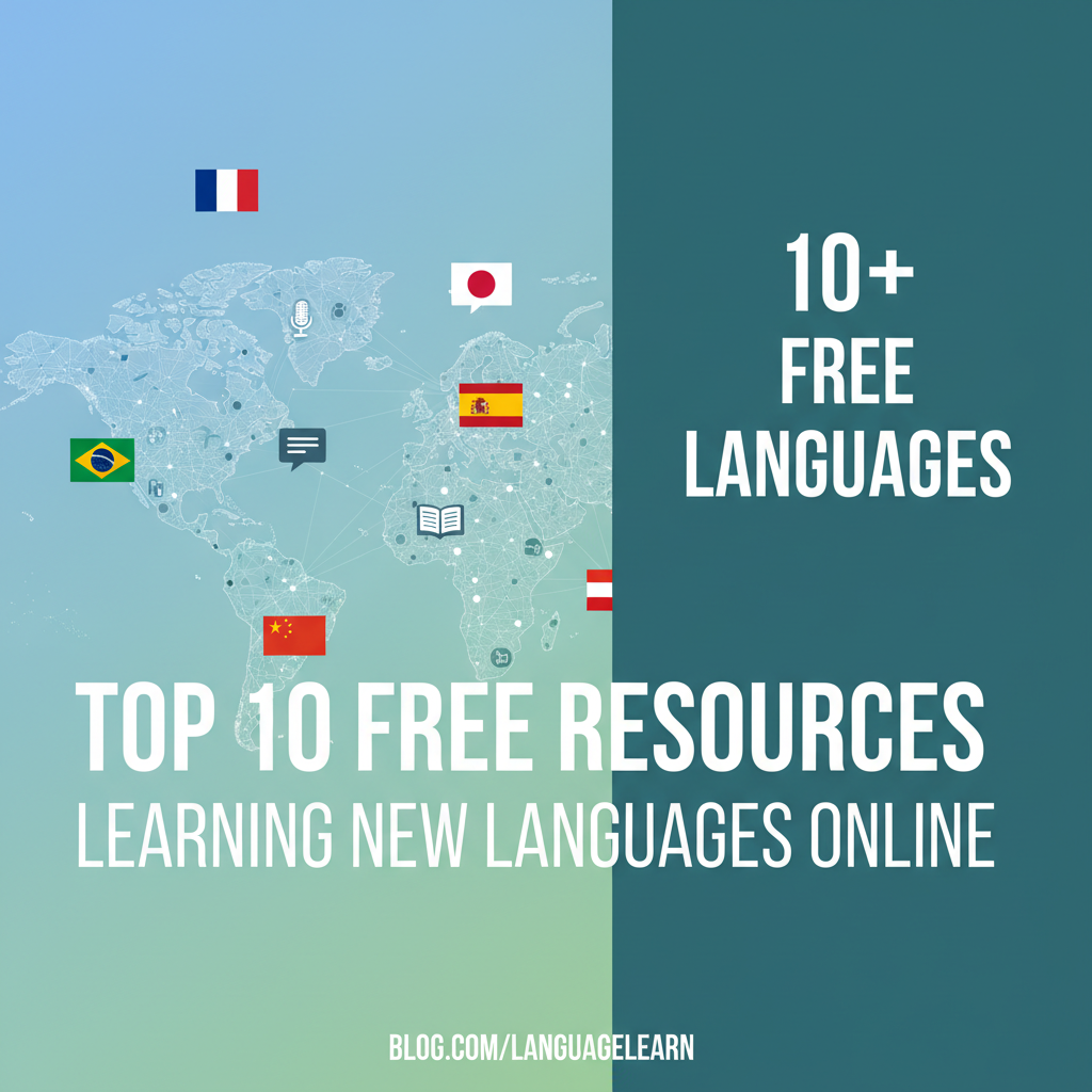 Top 10 Free Resources for Learning New Languages Online