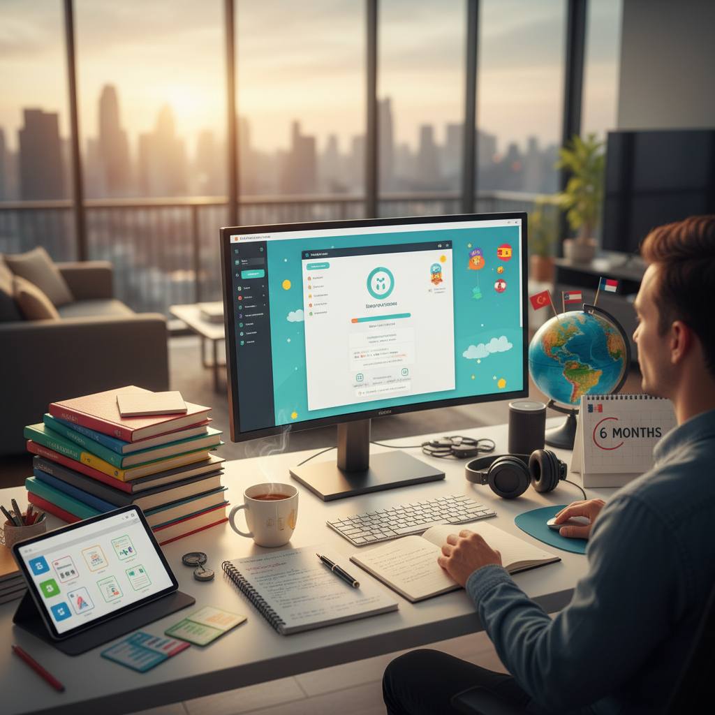 Zero to Fluent: A 6-Month Roadmap for Online Language Learners