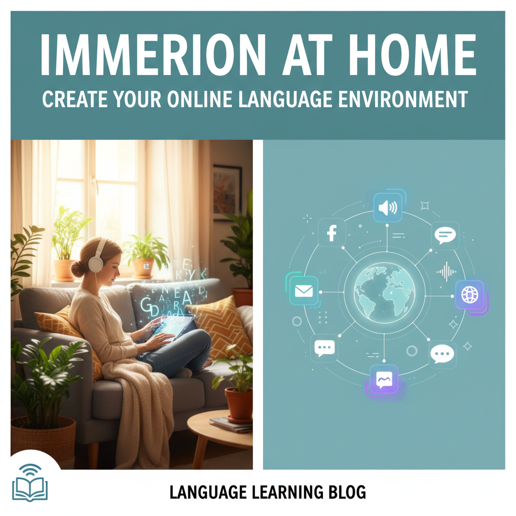 Immersion at Home: Create Your Online Language Environment