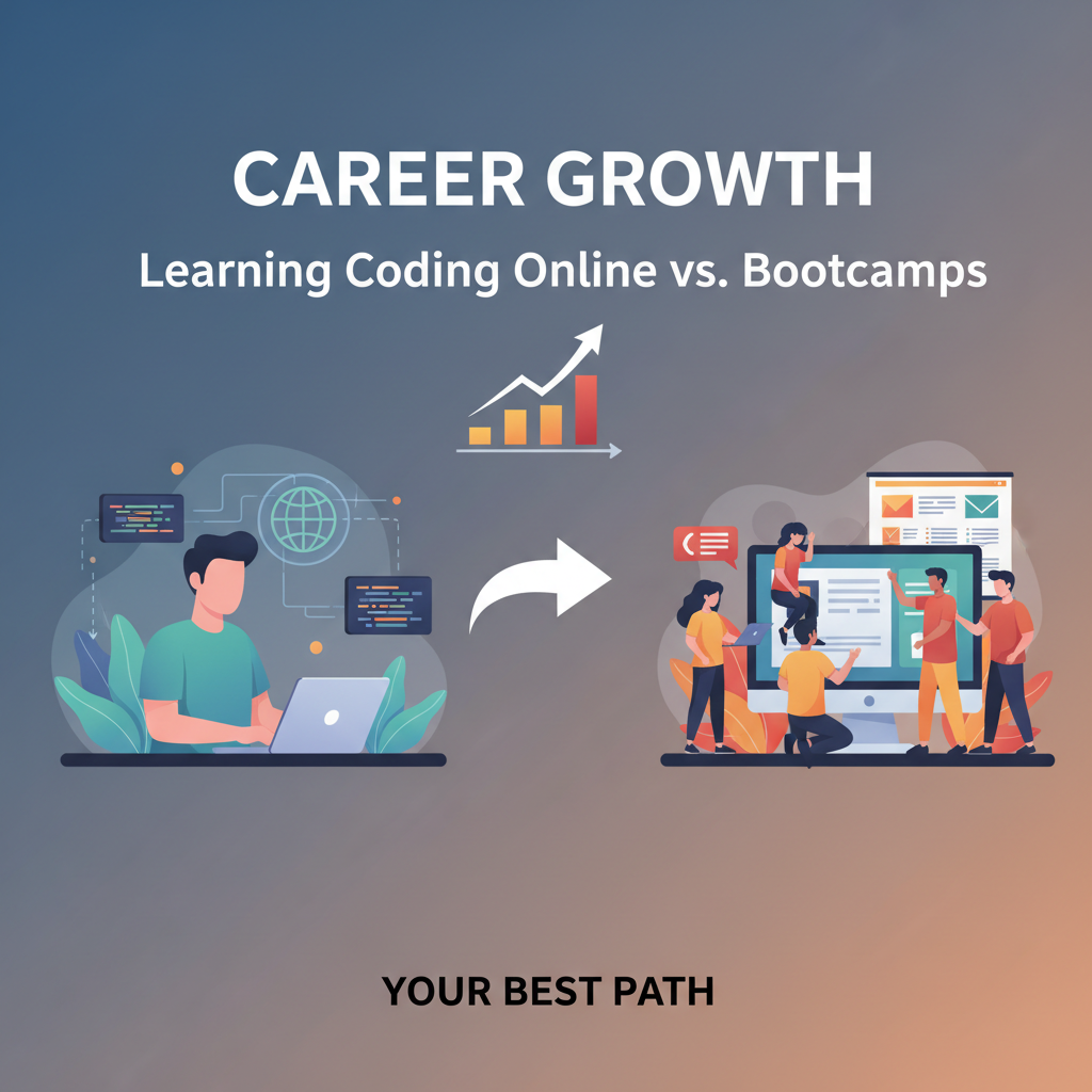 Learning Coding Online vs. Bootcamps: Your Best Path